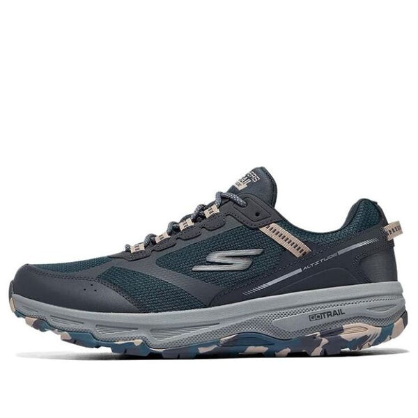 

Кроссовки go run trail altitude marble rock 2.0 'black green' Skechers, черный