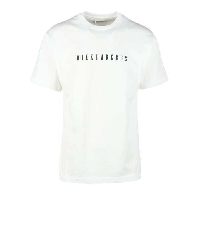 

Хлопковая футболка Bikkembergs, белый