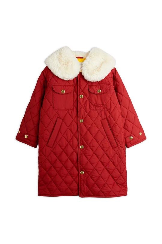 

Детское пальто Mini Rodini, красный