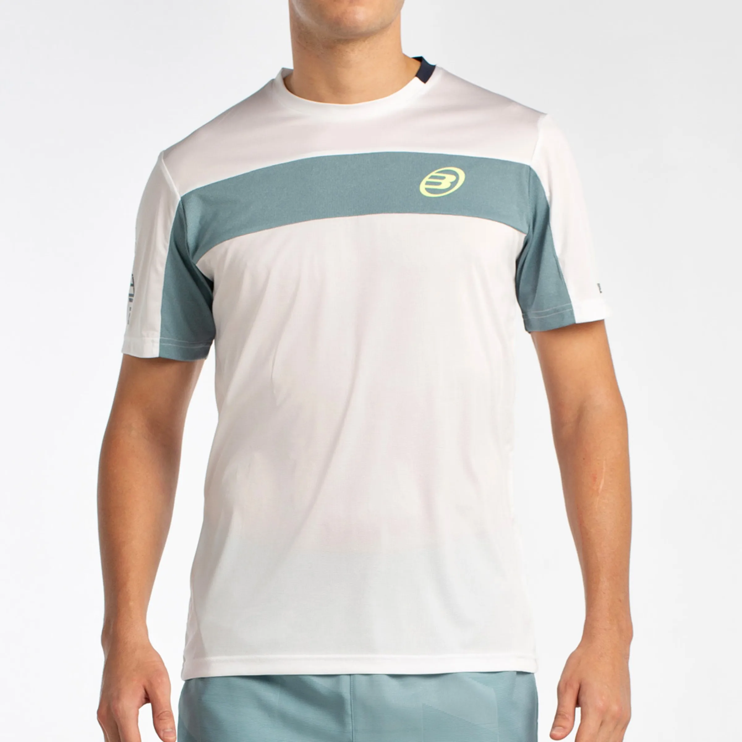 

Мужская футболка LIBIO Bullpadel, белый
