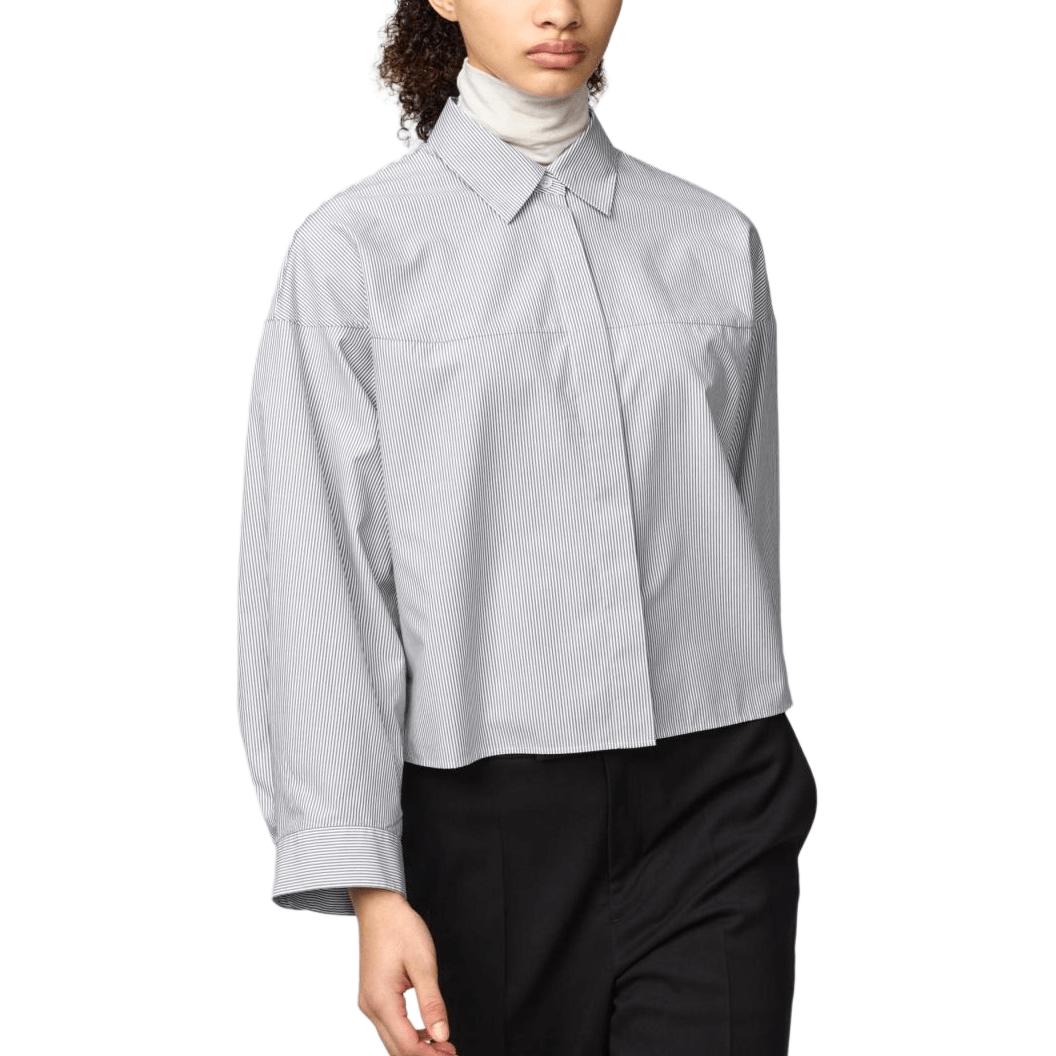 

Рубашка Clare Waight Keller C Collection FW25 женская UNIQLO, серый