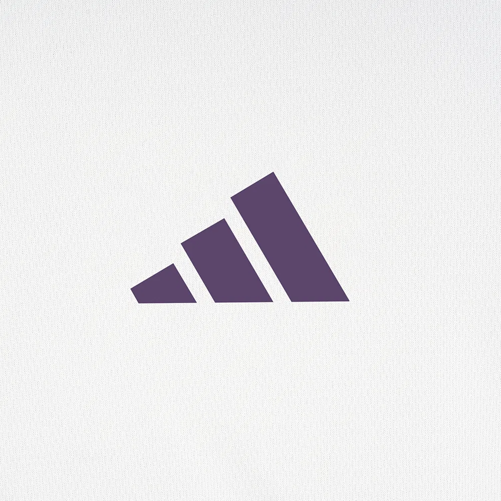 Футболка Adidas с круглым вырезом прямого кроя Purple — фото 4