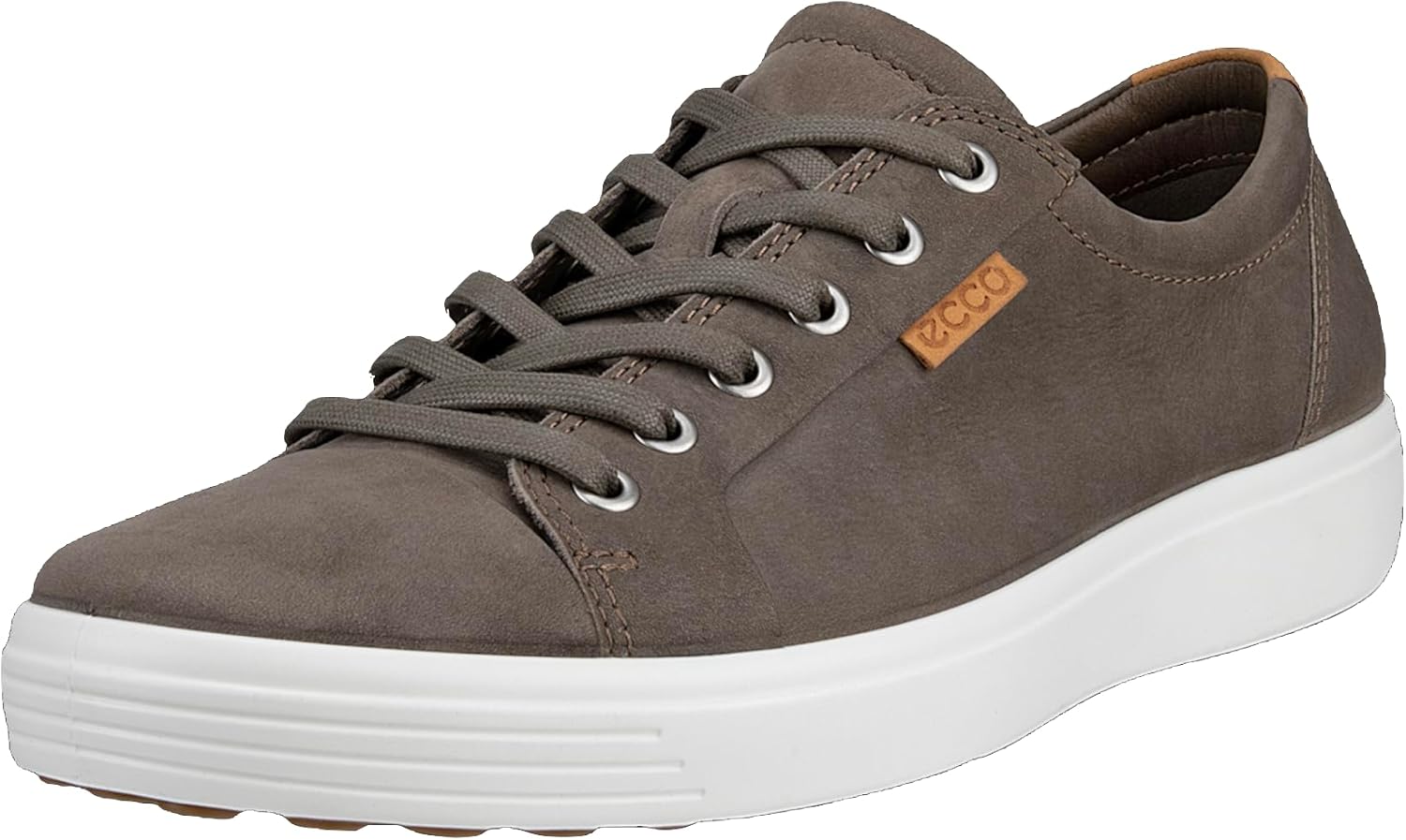

Мужские модные кроссовки ECCO Soft 7, Dark Clay Nubuck/Lion