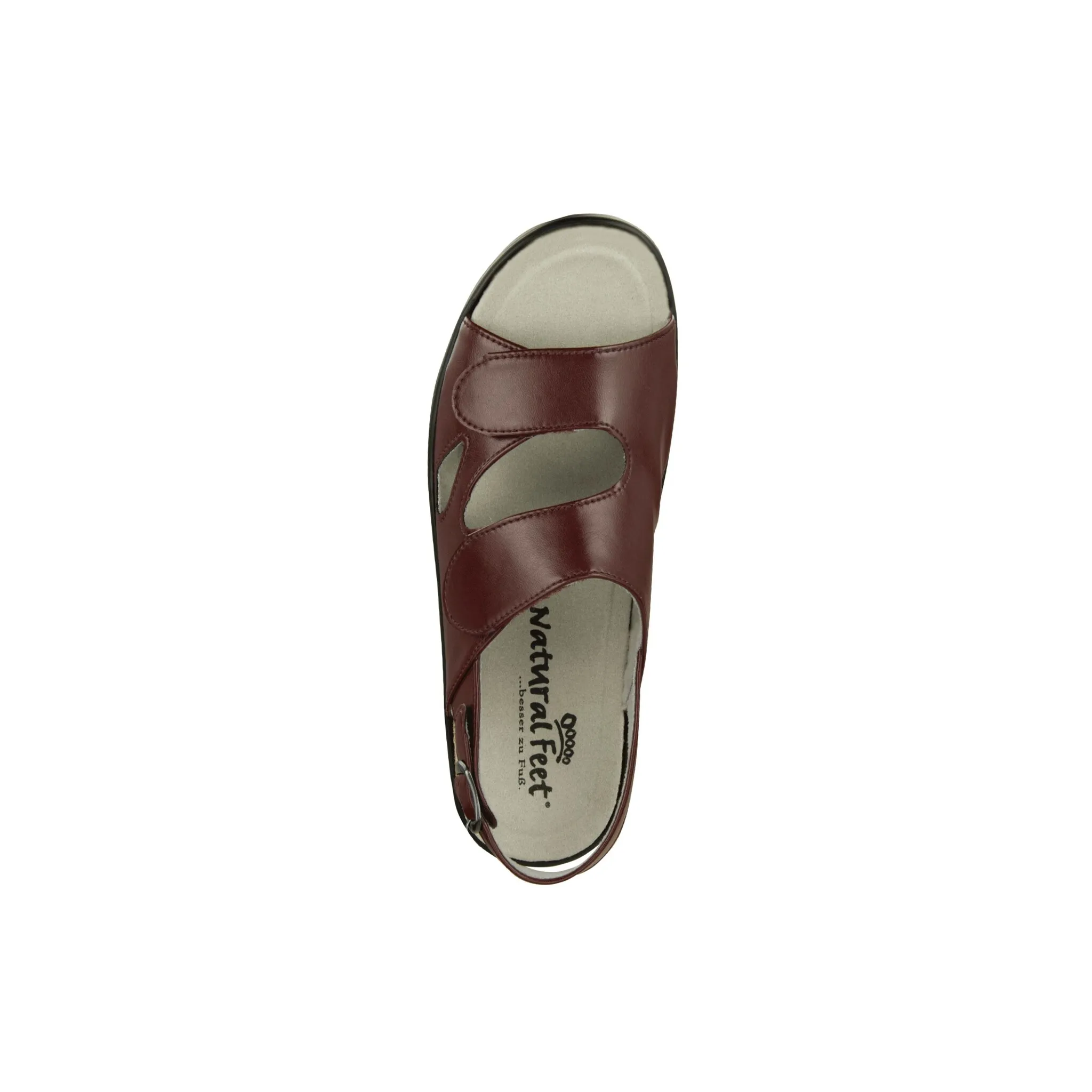 Сандалии Natural Feet "Cornelia" с удобной эластичной резинкой Sola, красный — фото 3