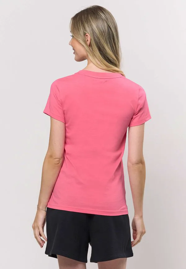 Простая футболка uwamy U.S. Polo Assn., Pink Lemonade — фото 4