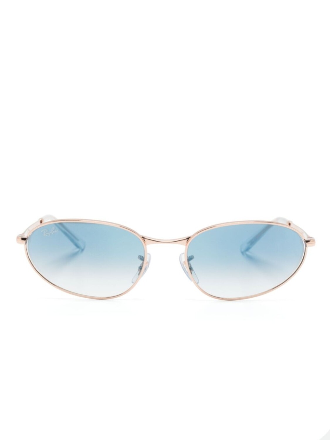 

Ray-Ban солнцезащитные очки RB3734 в овальной оправе, золотой