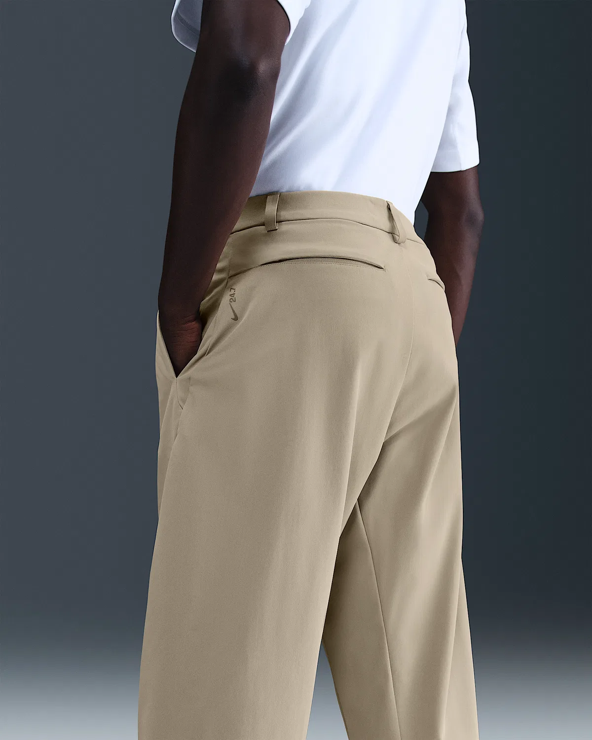 Мужские свободные брюки Nike 24.7 PerfectStretch Dri-FIT UV Utility, Desert Khaki/Khaki — фото 3