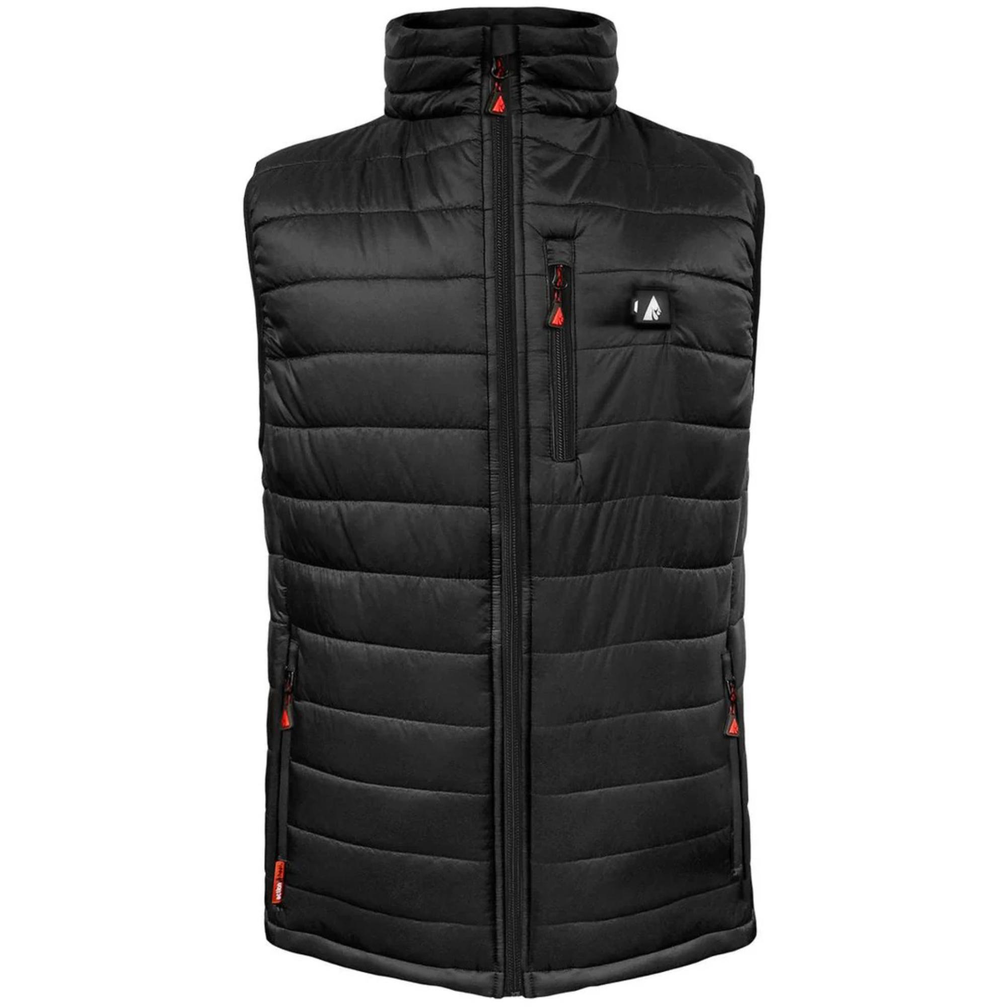 

Мужской утепленный жилет-пуховик с подогревом от 5-вольтовой батареи ActionHeat, Black