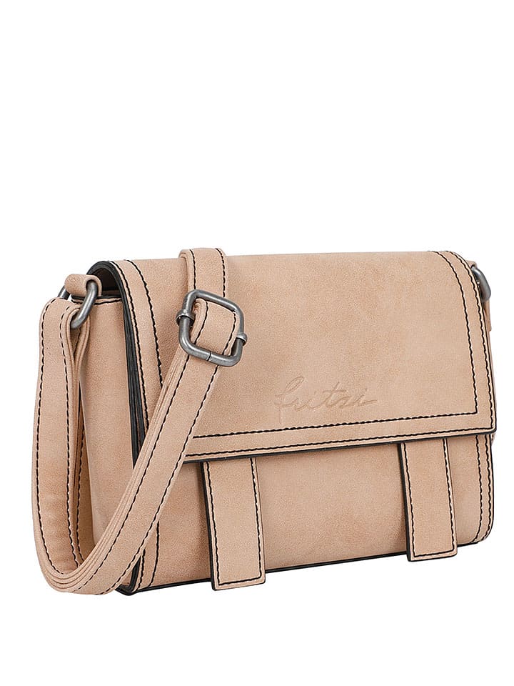 

Fritzi aus Preußen Сумка через плечо бежевого цвета - (Ш)7 x (В)13 x (Г)20 см