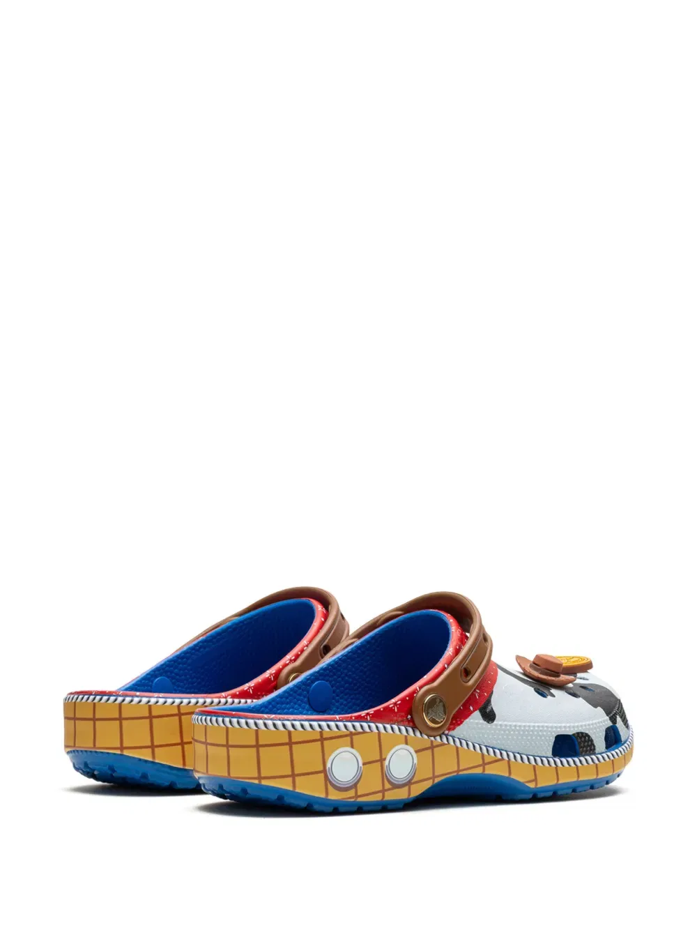 Сабо Disney Pixar История игрушек Шериф Вуди Crocs, белый — фото 3