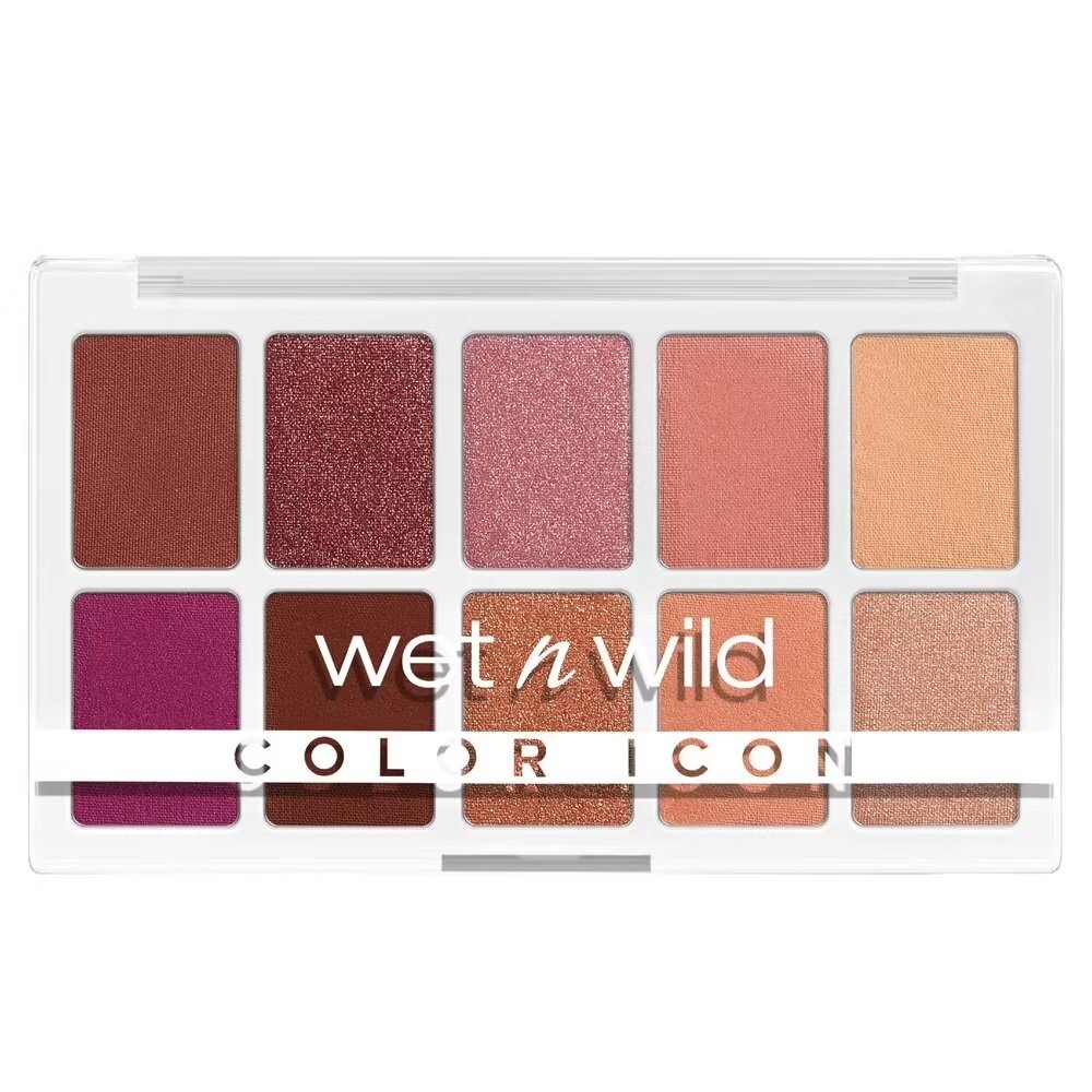 

Wet n Wild, Color Icon 10 Pan Palette Палетка теней для век Heart & Sol, 12G