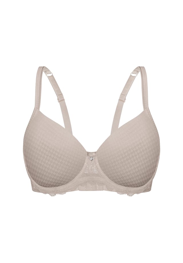 

Красивый классический бюстгальтер с чашечками Sassa, цвет nude