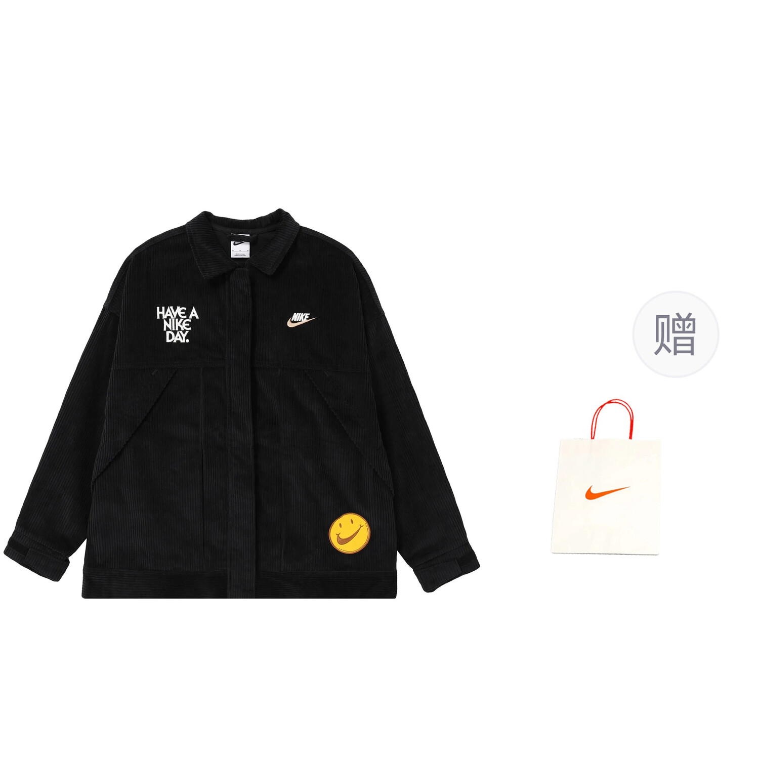 

Куртка мужская черная Nike, черный