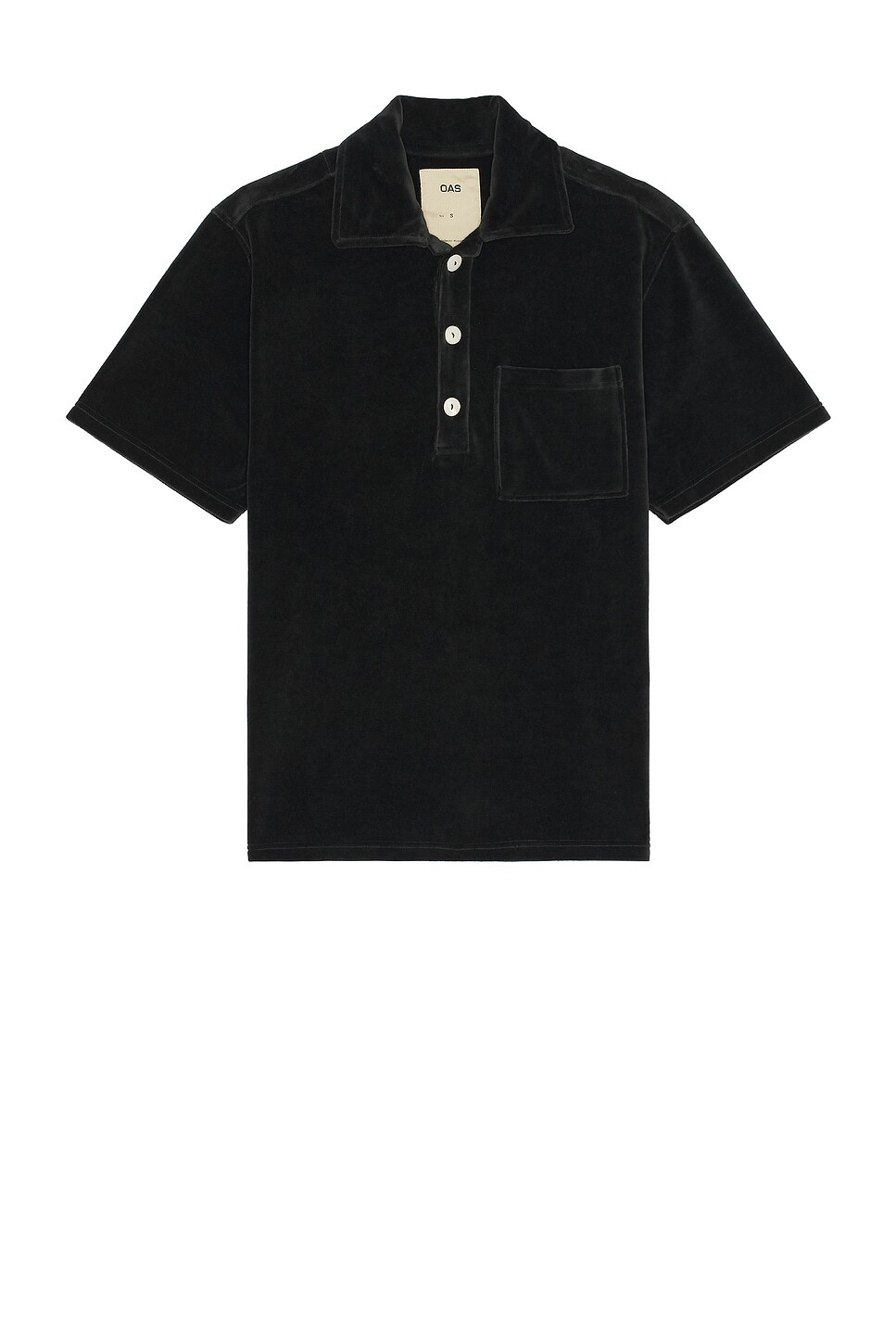 

Велюровая рубашка-поло Жирона Oas, цвет Nearly Black