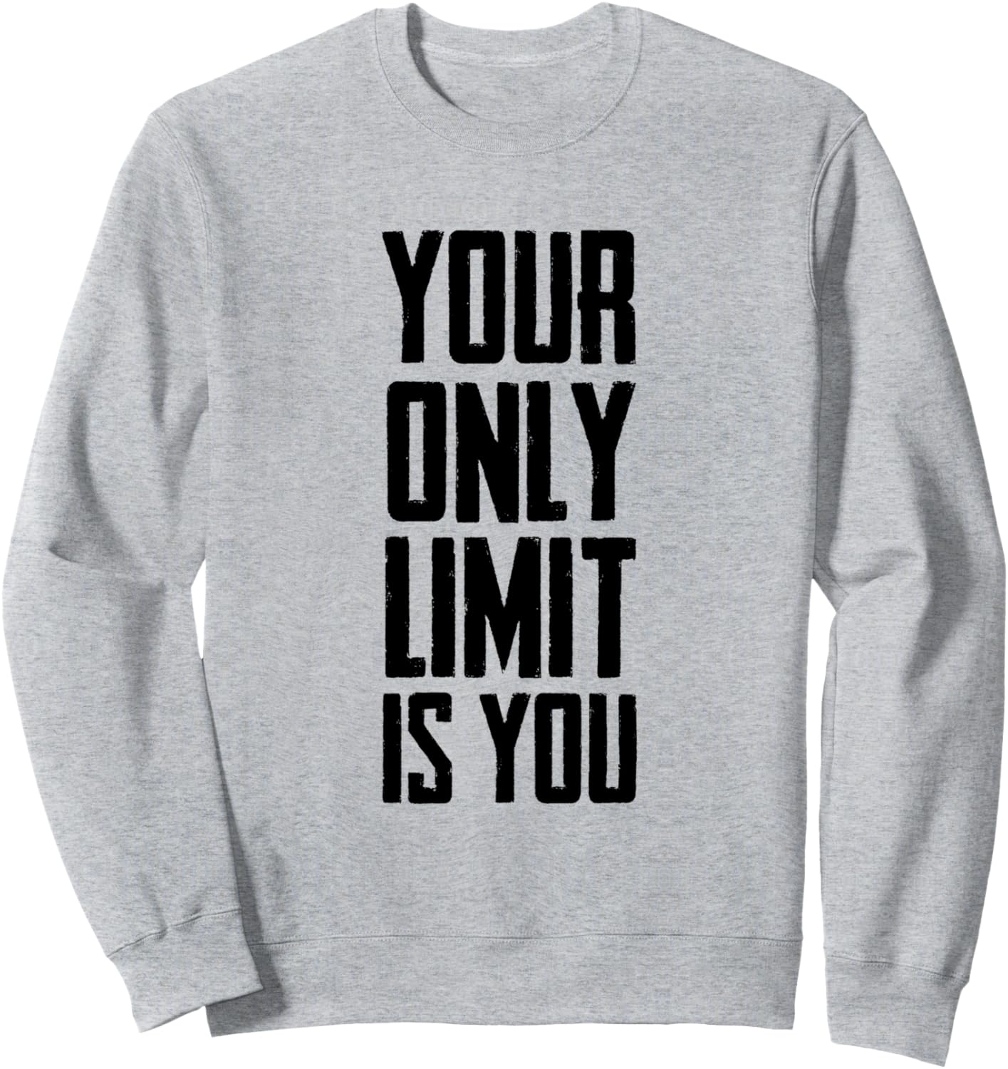 

Толстовка с оригинальным принтом «Твой единственный предел - это ты сам» и крутая толстовка, серая Bahaa'S Tee, Серый, Толстовка с оригинальным принтом «Твой единственный предел - это ты сам» и крутая толстовка, серая Bahaa'S Tee