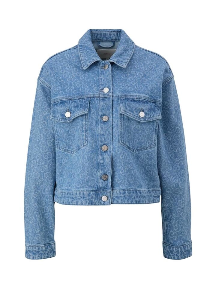 

Джинсовая куртка S.OLIVER RED LABEL, синий