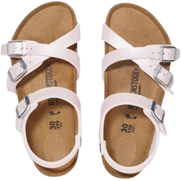 Birkenstock Детские сандалии Kumba Abrasion Resistant низкие pink — фото 4