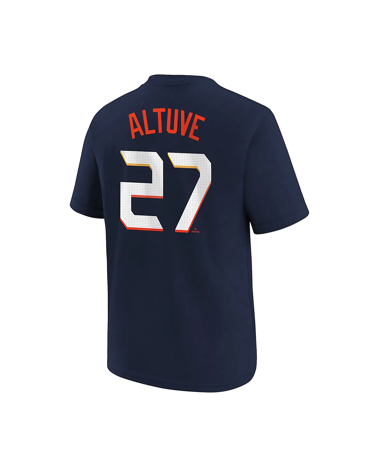 Детская футболка Nike MLB Houston Astros Jose Altuve City Connect, Navy — фото 2