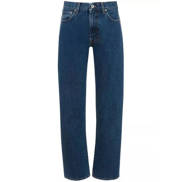 

Джинсы high-rise straight-leg denim jeans J.W. Anderson, зеленый