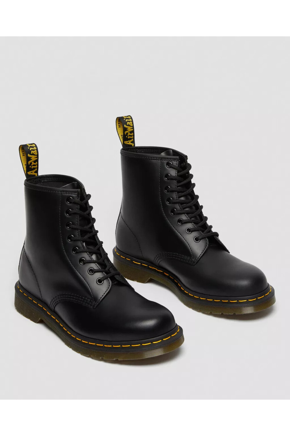 

Ботильоны - Черный - На плоской подошве Dr. Martens, черный