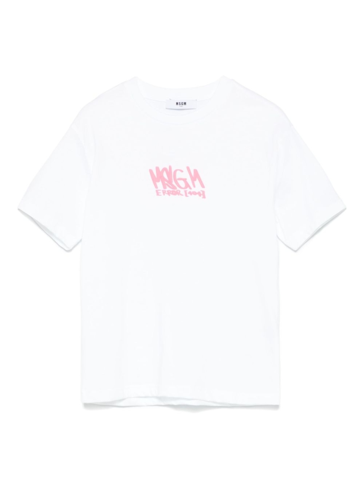 

MSGM Kids футболка из джерси, белый
