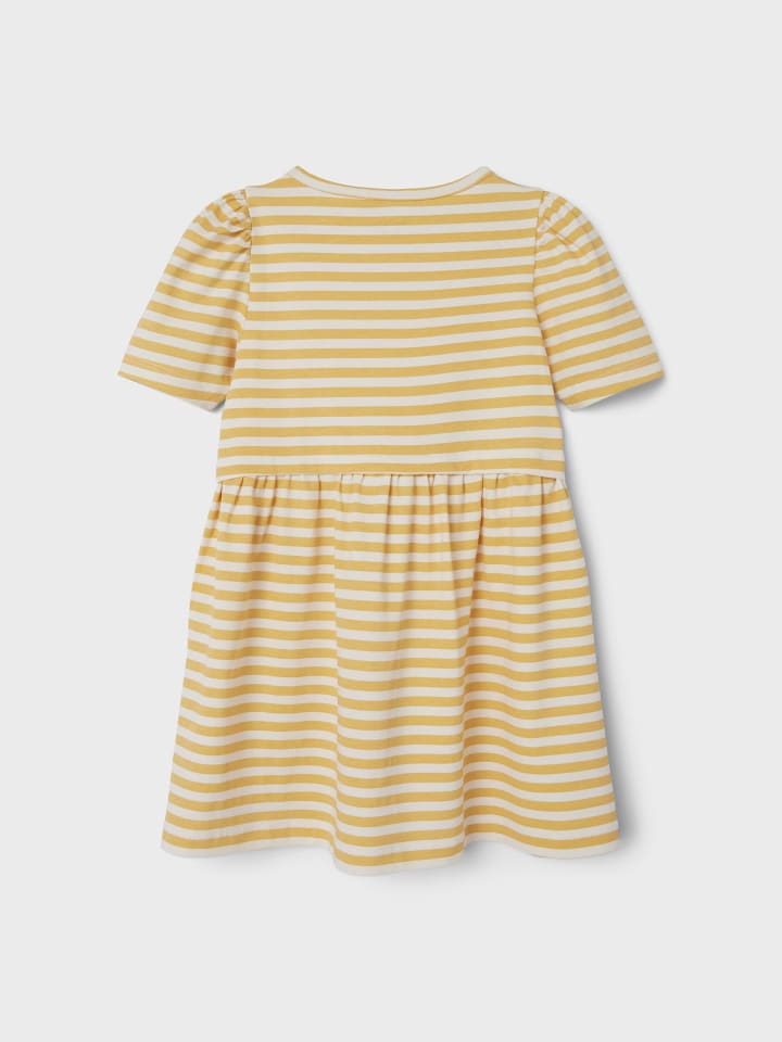 Платье name it Kleid 2er-Set Midi Dress Kurzam Rundhals, цвет Senfgelb — фото 4