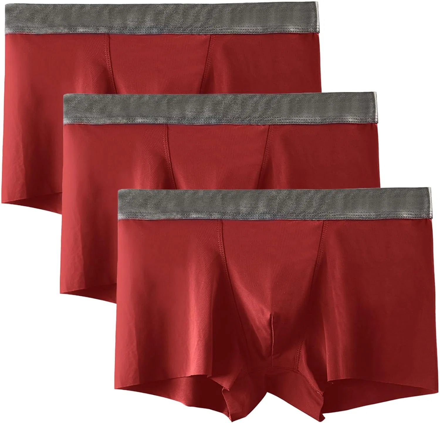 Боксеры дышащие хлопковые Red3pc