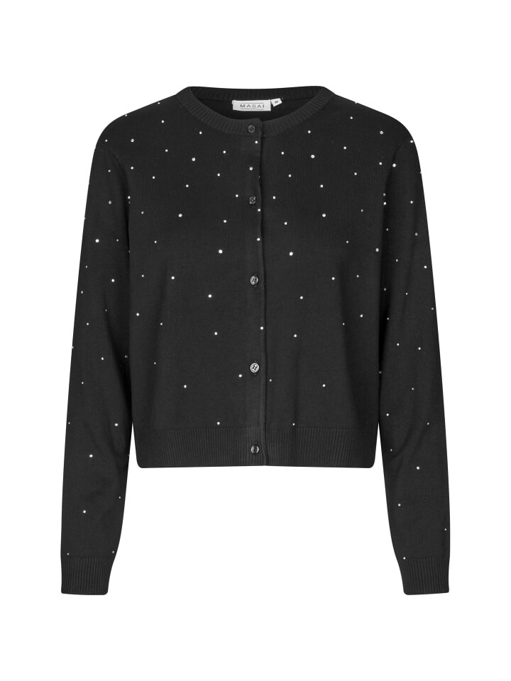 

Кардиган MASAI Strickjacke MaLucindia, черный