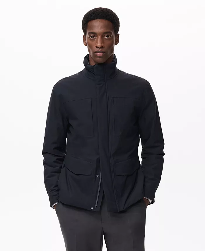 

Мужская куртка с термоподкладкой Thermolite и водонепроницаемым покрытием Mango, синий