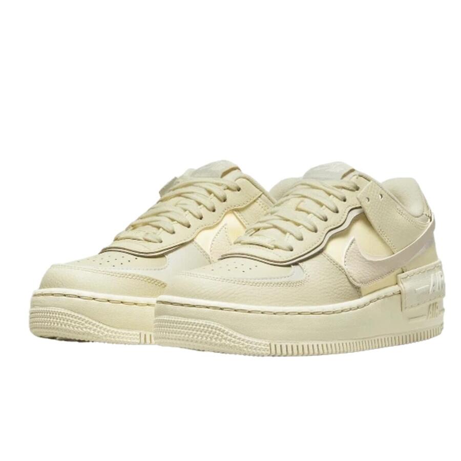 NIKE Кроссовки Air Force 1 Low Shadow, цвет кокосового молока — фото 2