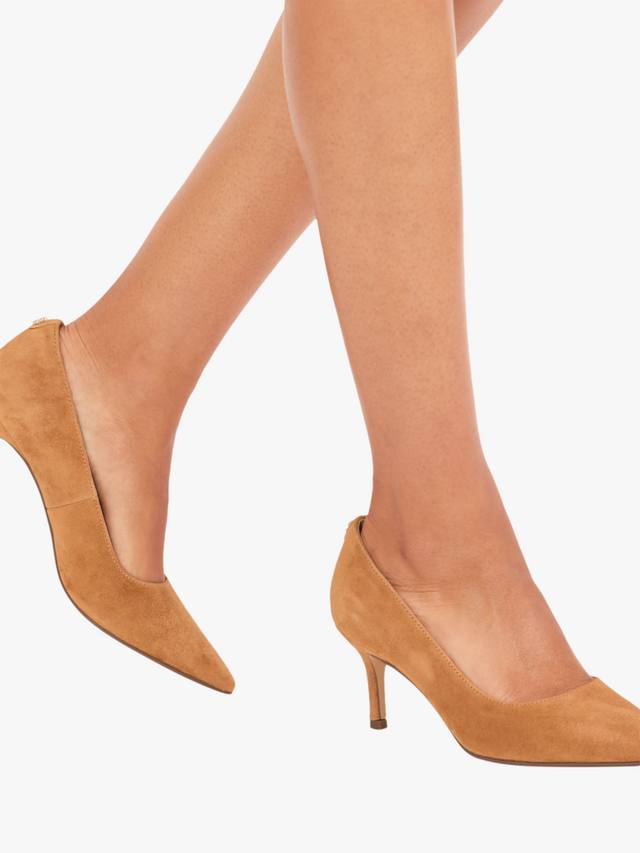 Туфли-лодочки Pompeii на шпильке из замши Carvela, Camel — фото 2