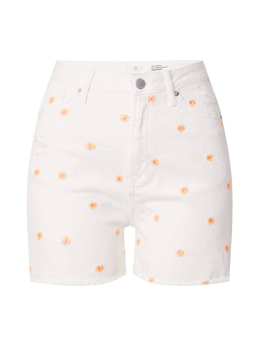 

Джинсовые шорты QS Slim fit Jeans, цвет white denim