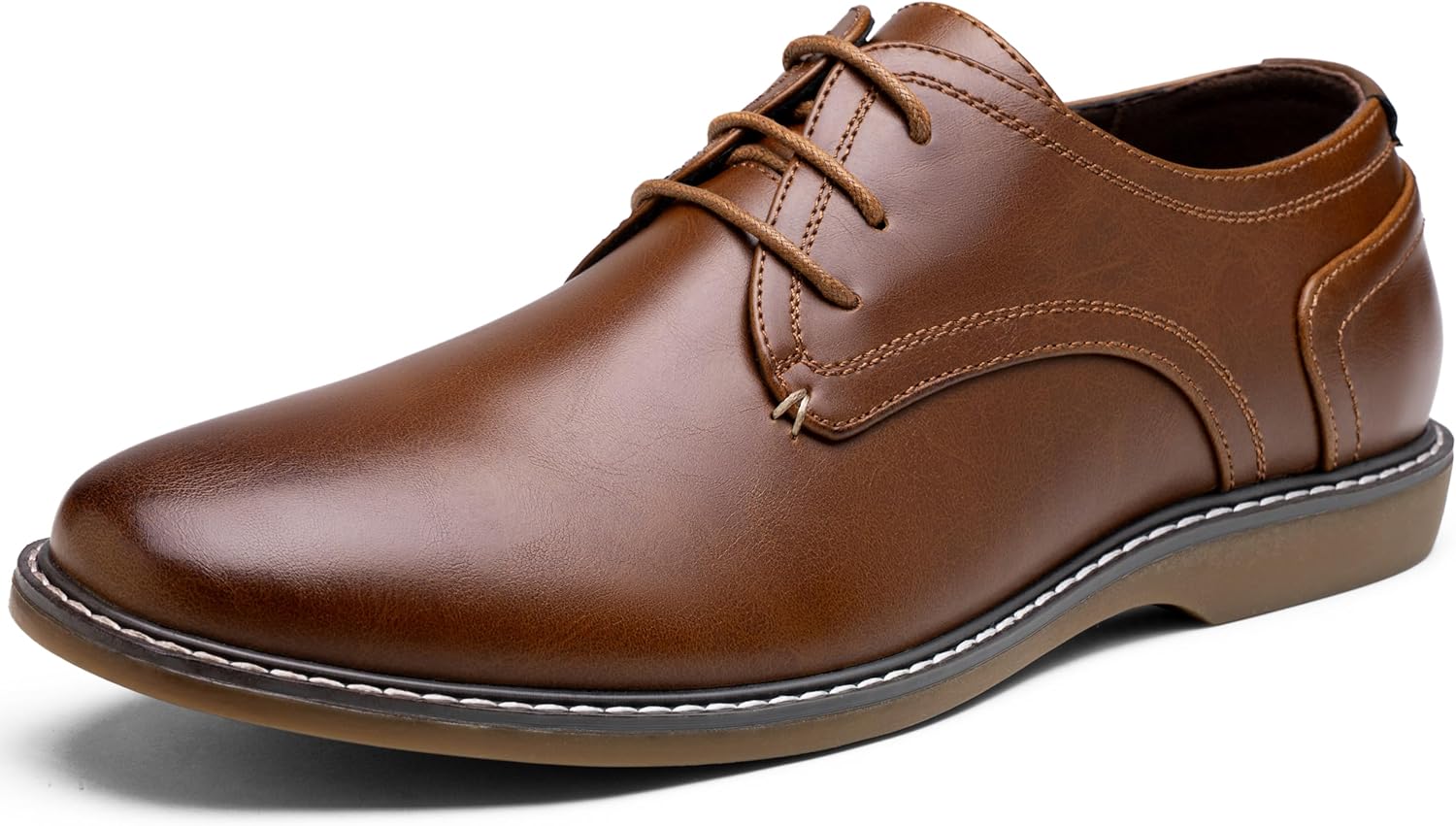 

Мужские повседневные туфли Jousen Ретро деловые классические туфли для мужчин, коричневый