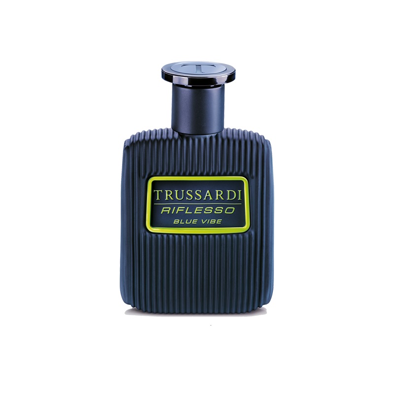 TRUSSARDI Мужской парфюм Refraction Blue Phantom с древесно-восточным аккордом, туалетная вода 30мл/50мл, аромат лесного ореха и кожи — фото 2