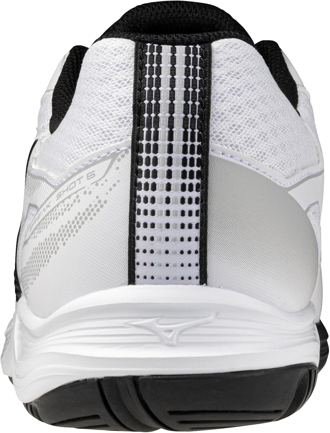 Мужские кроссовки Mizuno Break Shot 5 AC для ракеточных видов спорта, белый/черный — фото 4
