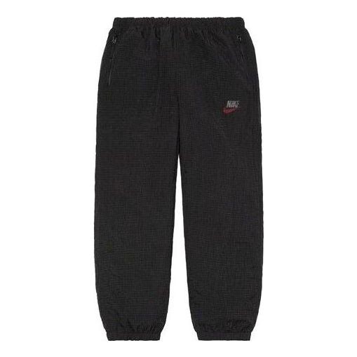 

Брюки x nike jewel reversible ripstop pants 'black grey red' Supreme, черный