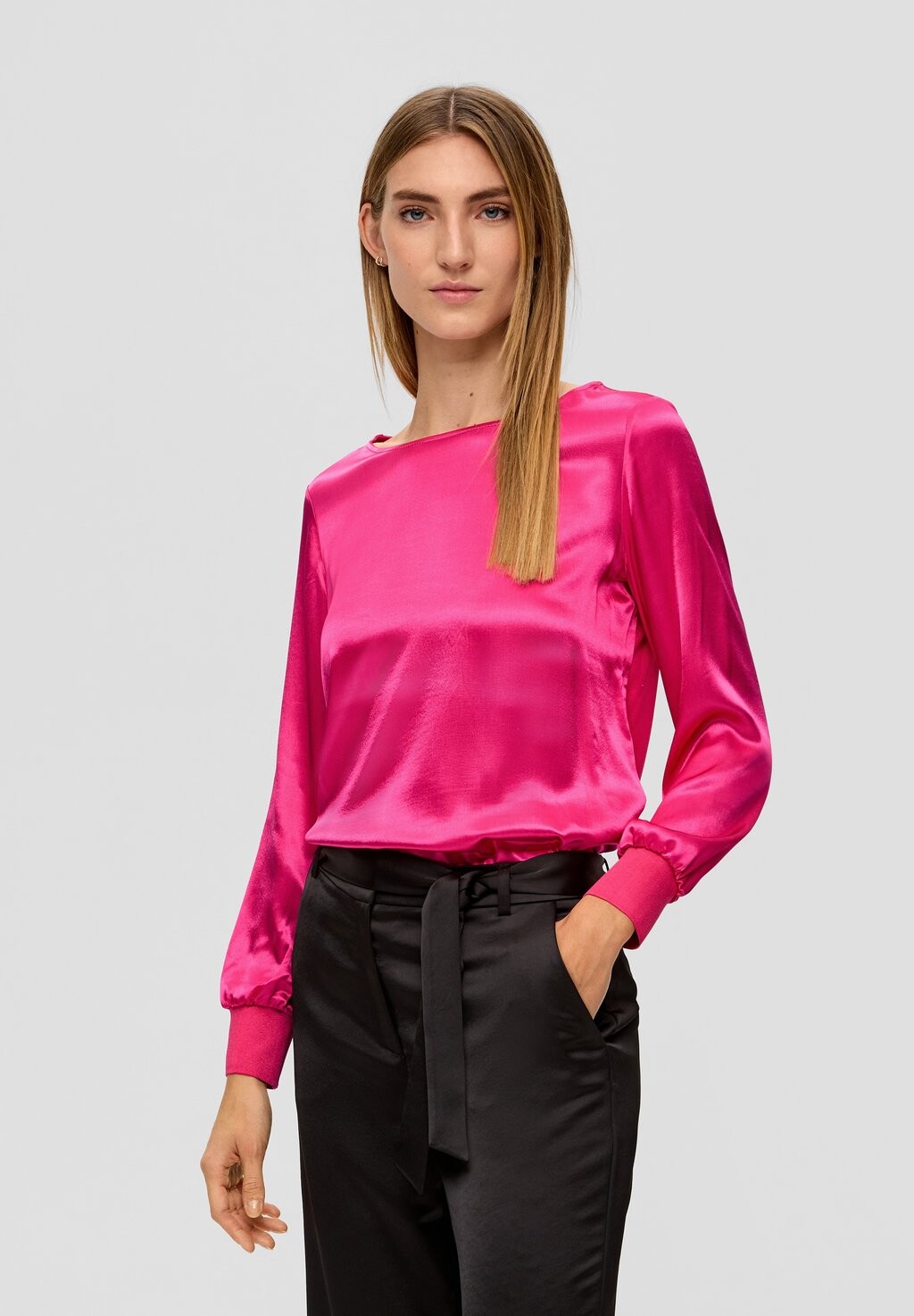 

Блузка s.Oliver BLACK LABEL, цвет pink