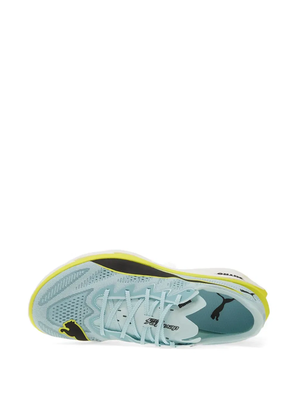 Кроссовки Deviate Nitro Elite 4 на шнуровке Puma, синий — фото 4
