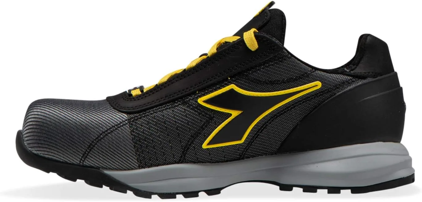 Мужские спортивные кроссовки Diadora MDS Matrix Low S3 HRO SRC, черный/серый — фото 2
