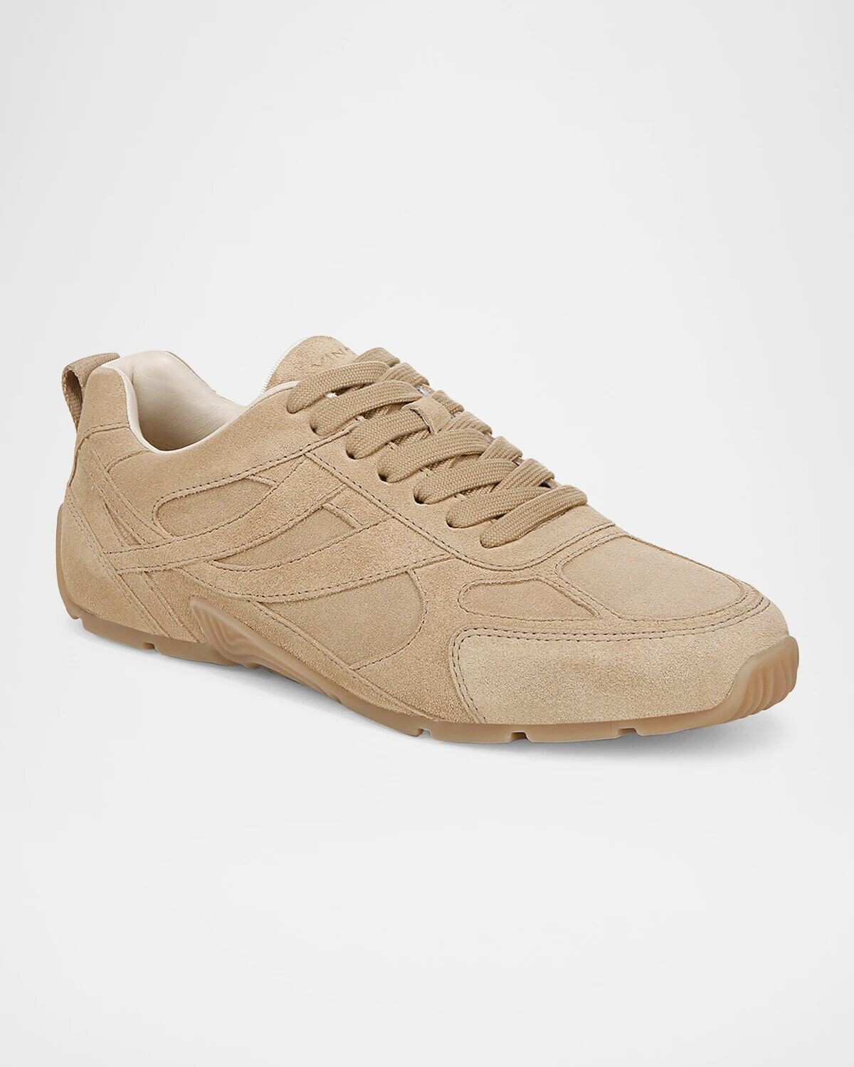 Замшевые кроссовки Mojave в стиле ретро Vince, цвет Sand Trail Beige Suede — фото 3
