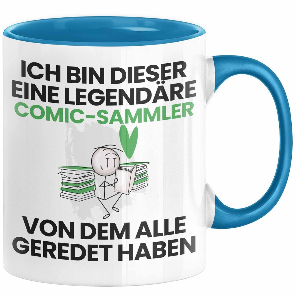 

Подарочная кружка для коллекционера комиксов. Забавная идея подарка на день рождения для коллекционеров комиксов. Я — легендарный коллекционер комиксов. Все говорили о кофейной кружке (синей) Trendation, синий