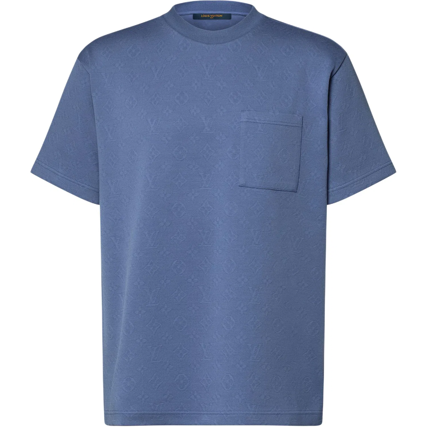 Футболка Monogram Crew Neck LOUIS VUITTON Marine Blue
