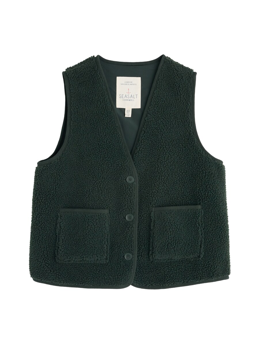 

Жилет Seasalt Cornwall, зеленый/светло-зеленый