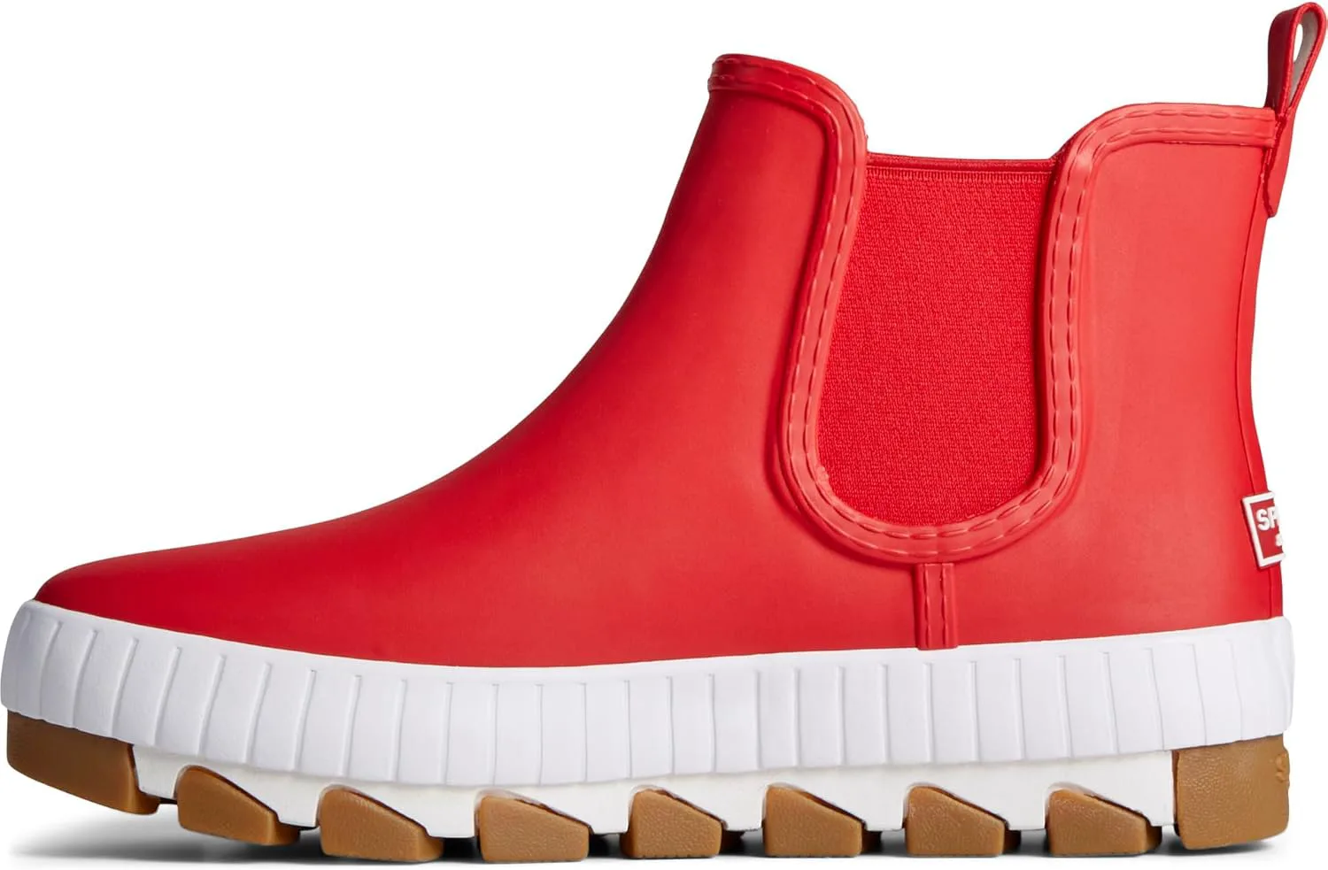 Мужские ботинки Sperry Saltwater Sherpa, красно-белый