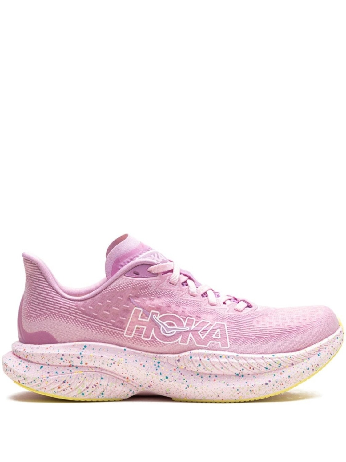 

HOKA кроссовки Mach 6 «Pink Twighlight/Lemonade», розовый