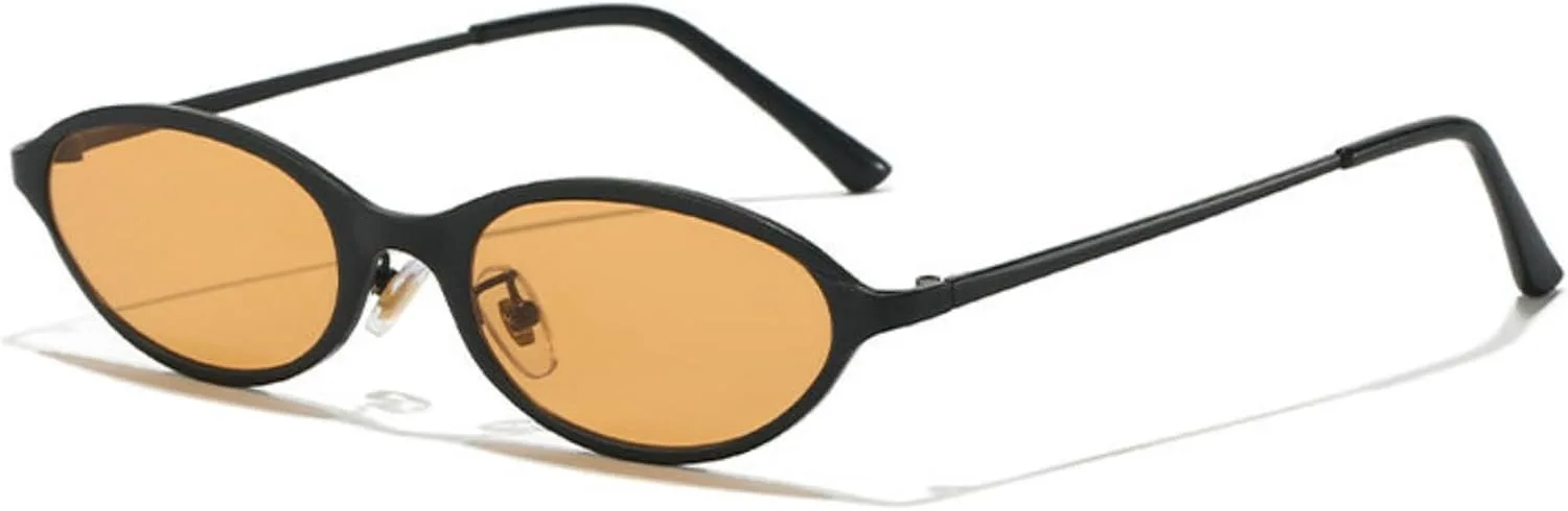 

willochra 2026 Роскошные милые овальные солнцезащитные очки для женщин в винтажном стиле «кошачий глаз», сексуальные очки для путешествий на открытом воздухе, C2