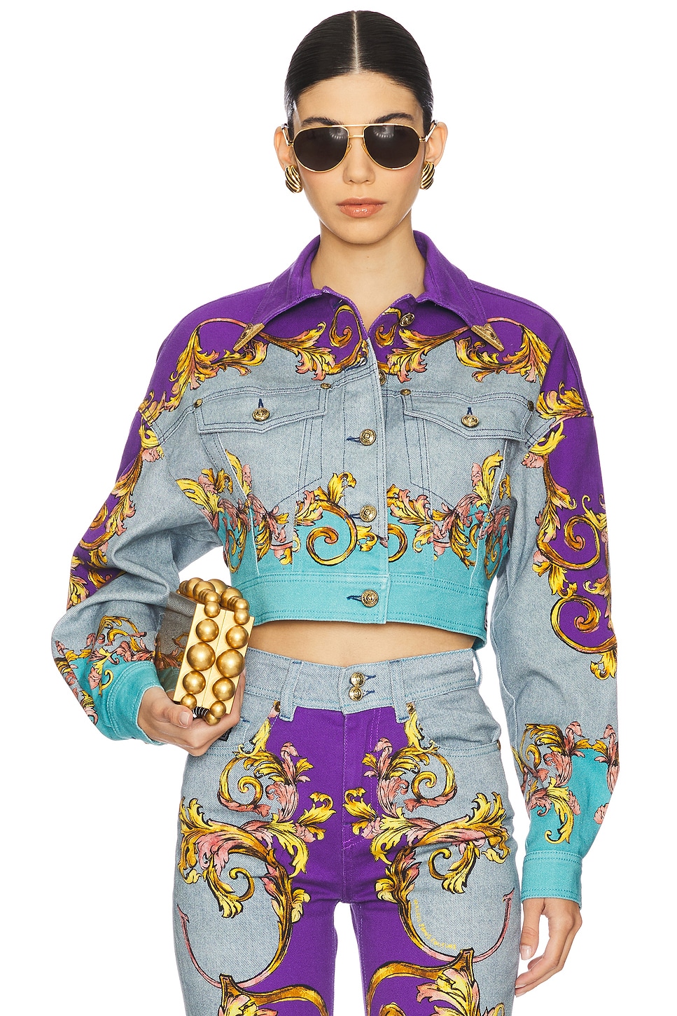 

Куртка с пятью карманами Versace Jeans Couture, multi