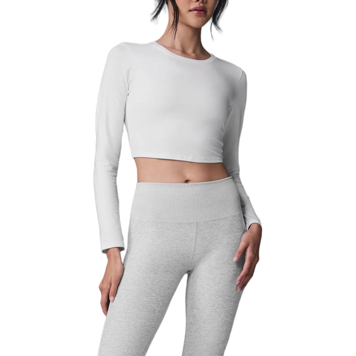 

Обычная футболка женская Alo Yoga, белый