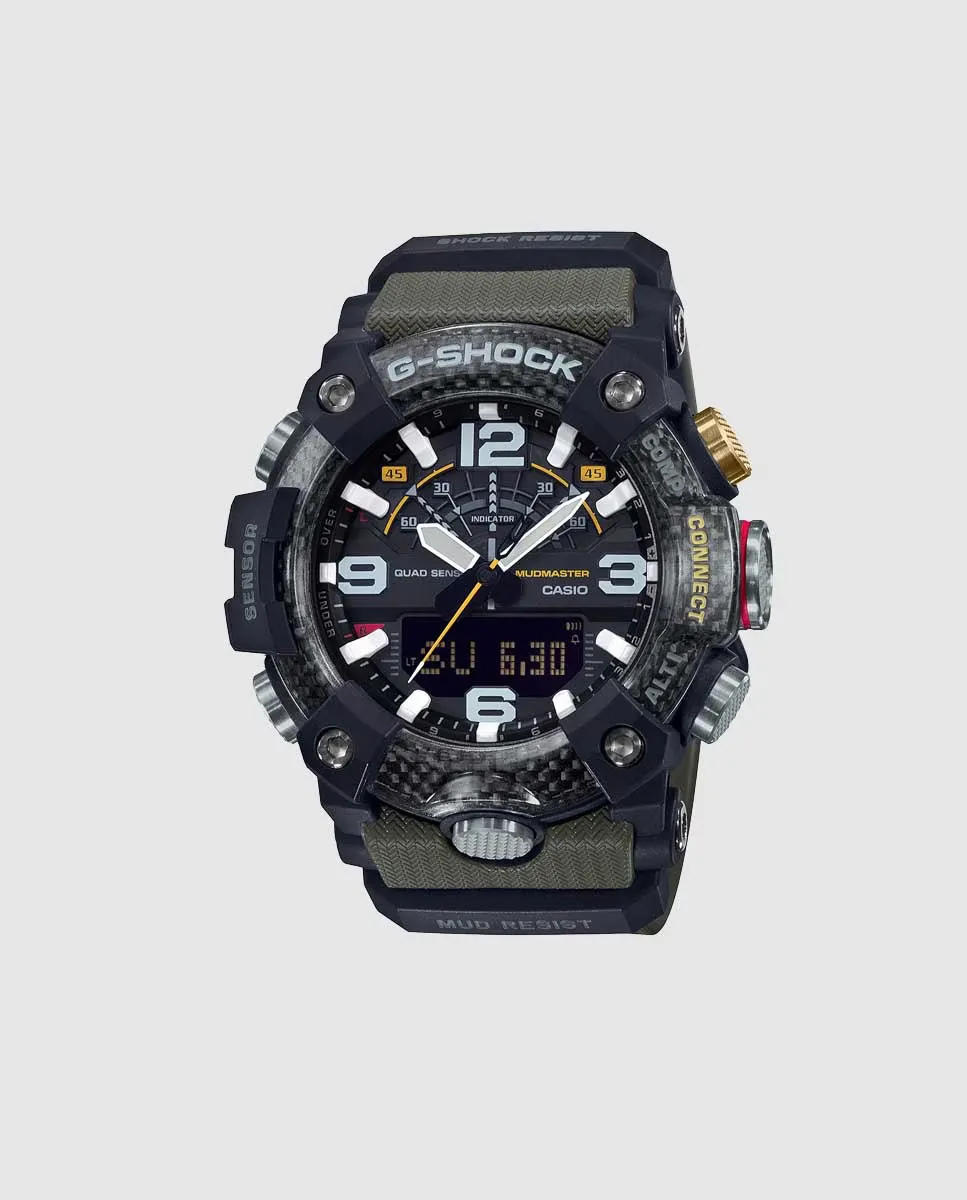 

Мужские часы Casio G-Shock GG-B100-1A3ER из зеленой смолы, зеленый