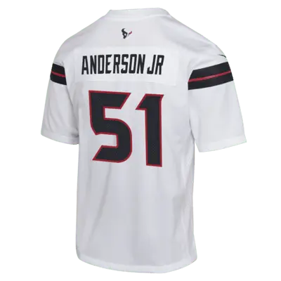 Джерси Nike Will Anderson Jr. Houston Texans, белый — фото 2